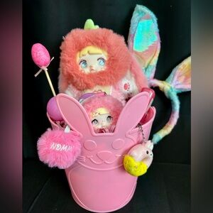 Nommi Fruit Apple Bunny & Cherry Mochi 100% sweetness